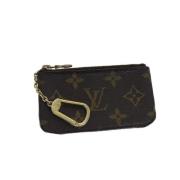 Pre-owned Coated canvas key-holders Louis Vuitton Vintage , Brown , Da...