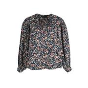 Pre-owned Silk tops Isabel Marant Pre-owned , Multicolor , Dames