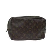 Pre-owned Canvas louis-vuitton-bags Louis Vuitton Vintage , Brown , Da...