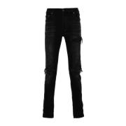 Zwarte Denim Jeans Amiri , Black , Heren