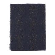 Multicolor Wolmix Franje Sjaal Faliero Sarti , Black , Heren