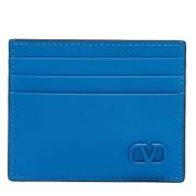 Pre-owned Leather wallets Valentino Vintage , Blue , Heren