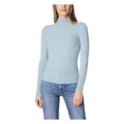 Lichtblauwe Trui met Lange Mouwen Guess , Blue , Dames