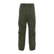 Groene Cargo Broek Elastische Enkelboeien Stone Island , Green , Heren