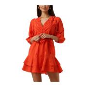 Oranje Zomerjurk Cliff Suncoo , Orange , Dames