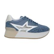 Lage Sneakers voor Dames Liu Jo , Blue , Dames