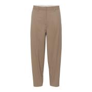 Pinstripe Wortelexemplaar Broek Walnoot Karen by Simonsen , Brown , Da...