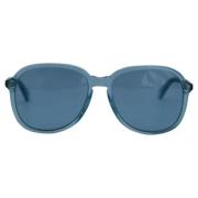 Pre-owned Acetate sunglasses Gucci Vintage , Blue , Dames