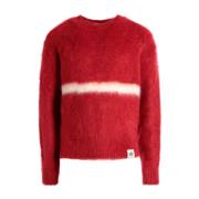 Chique Sweater Modellen Bally , Red , Heren