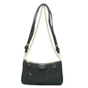 Pre-owned Leather louis-vuitton-bags Louis Vuitton Vintage , Black , D...