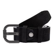 Leren Riem Gianni Chiarini , Black , Heren