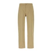 Casual Beige Katoen Chuck Broek A.p.c. , Beige , Heren