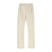 Zand Katoenen Broek A.p.c. , Beige , Heren