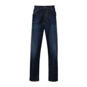 Blauwe Denim Broek Dondup , Blue , Heren