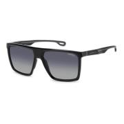 Zwart/Grijs Gepolariseerde Zonnebril Carrera , Black , Heren