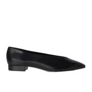 Zwarte Ballerina's van Kalfsleer Loro Piana , Black , Dames