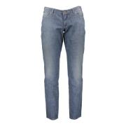 Vervaagde Blauwe Denim Jeans Costume National , Blue , Dames