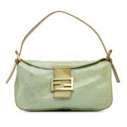 Pre-owned Fabric fendi-bags Fendi Vintage , Green , Dames