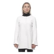 Elegante witte neopreen damesjas 19v69 Italia , White , Dames