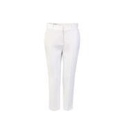 Witte Linnen Broek Khaite , White , Dames