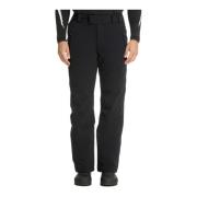 Mid Waist Ski Broek Logo Emporio Armani EA7 , Black , Heren