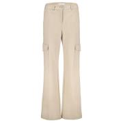 Colette Cargo Broek Red Button , Beige , Dames