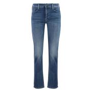 Koperen Rivet Hover Jeans Mother , Blue , Dames