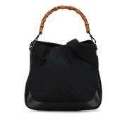 Pre-owned Canvas gucci-bags Gucci Vintage , Black , Dames