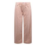 Klassieke Straight Leg Jeans Agolde , Pink , Dames