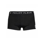 Elegante Heren Boxer Zwembroek Philipp Plein , Black , Heren