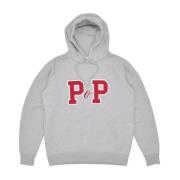 Stijlvolle Hoodie voor Mannen Pop Trading Company , Gray , Heren