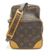 Pre-owned Canvas shoulder-bags Louis Vuitton Vintage , Brown , Dames