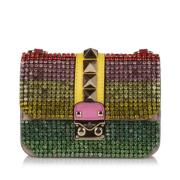 Pre-owned Leather shoulder-bags Valentino Vintage , Multicolor , Dames