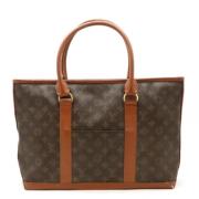 Pre-owned Canvas shoulder-bags Louis Vuitton Vintage , Brown , Dames