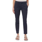 Blauwe Katoenen Jeans Broek Dondup , Blue , Dames