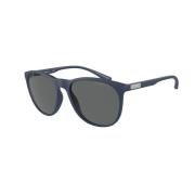 Zonnebril Ea4210 Kleur 576387 Emporio Armani , Black , Unisex