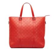 Pre-owned Leather louis-vuitton-bags Louis Vuitton Vintage , Red , Dam...