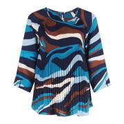 Geplooide Blouse Betty Barclay , Multicolor , Dames