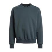 Donker Avio Crewneck Sweatshirt Parajumpers , Blue , Heren