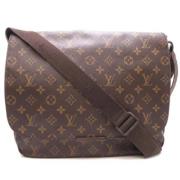 Pre-owned Canvas shoulder-bags Louis Vuitton Vintage , Brown , Dames