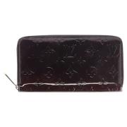 Pre-owned Leather wallets Louis Vuitton Vintage , Brown , Dames