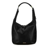 Pre-owned Leather handbags Gucci Vintage , Black , Dames