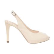 Dames Sandalen Nerogiardini , Beige , Dames