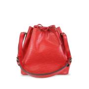 Pre-owned Leather louis-vuitton-bags Louis Vuitton Vintage , Red , Dam...