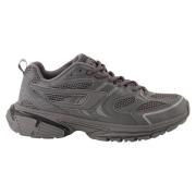 Sportieve Mesh Sneakers Pro-X1 Diesel , Gray , Heren