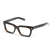 Stijlvolle zonnebril in Havana en Transparant Gucci , Brown , Unisex