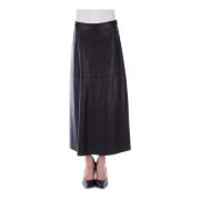 Zwarte Rits Rok Pinko , Black , Dames