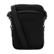 Urban Crossbody Tas Dsquared2 , Black , Heren