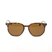 Zeshoekige zonnebril met unieke kleuren Ray-Ban , Brown , Unisex