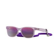 Paarse vierkante zonnebril met koord Ray-Ban , Purple , Unisex